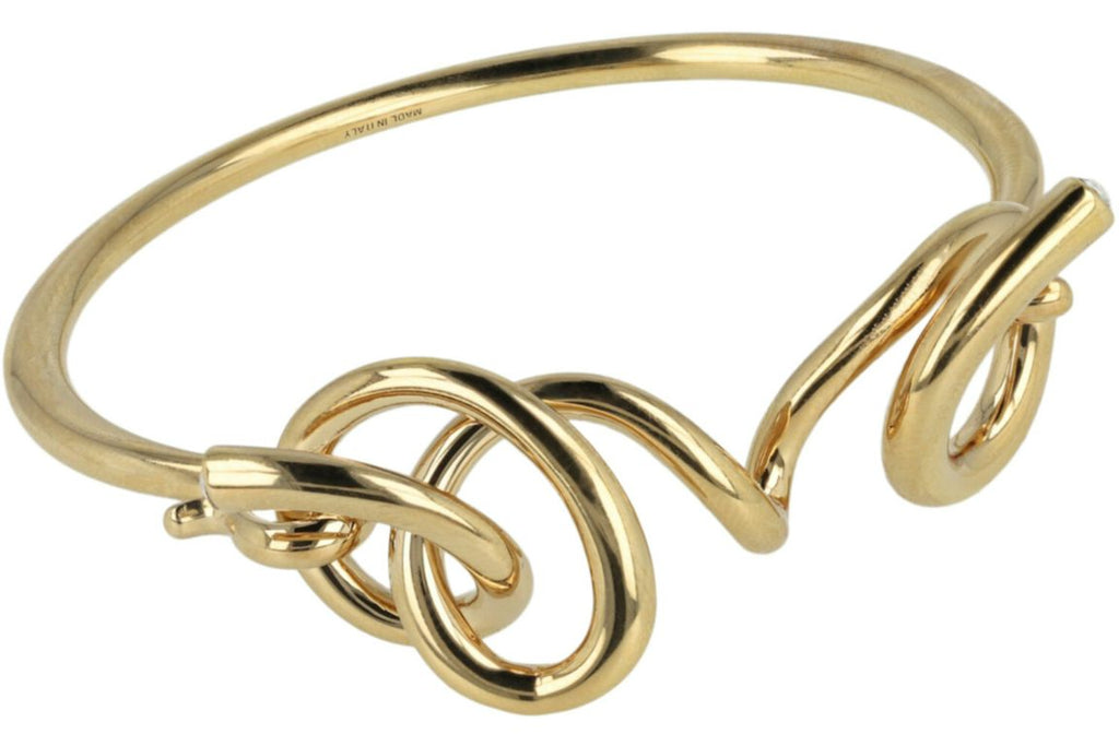 Ferragamo Sculptural Bangle Gold